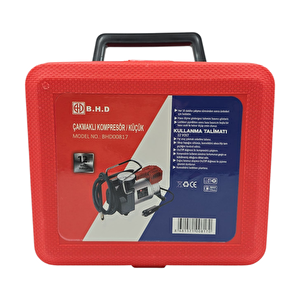 Fixonic B.h.d Bhd00817 12v Saatli Çakmaklık Girişli Kompresör Çantalı