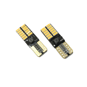 T10 Led Ampul 24smd Canbuslu Mavi 2'li Set Turuncu 24v / Laam627-5