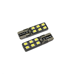 24v Beyaz Dipsiz T10 Led Ampul (2'li Set)