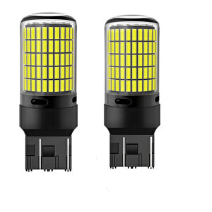Dekoratif Led Ampul Çift Duy Beyaz T20  144led 21w / Laam972-1