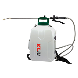 Klpro Klbp18-50 18v/5.0ah 12 Litre Çift Akülü Şarjlı İlaçlama Pompası Sırt Tipi