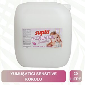 Supta Çamaşır Yumuşatıcı Sensitive Kokulu 20 Lt