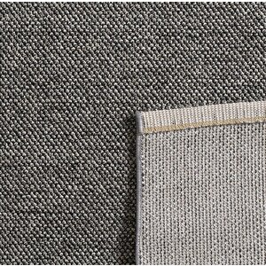 Yumuşak Bukleli Sisal Jüt Salon Oturma Odası Gri Renkli Halı