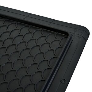 Pufi Uni Pro Fit Kauçuk Paspas - Siyah