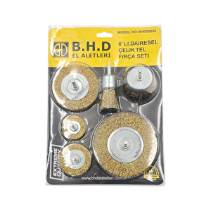 Fixonic B.h.d Bhd00894 6'lı Saçaklı Fırça Seti