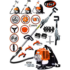 Lombard Ls 9900 Sırt Tırpan + Çapalama Seti + Zeytin Toplama 12 Parça Full Set