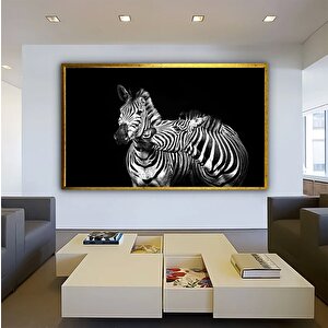 Zebra Kanvas; Zebra Duvar Sanatı; Zebra Posteri; Zebra Baskısı; Hayvan Duvar Sanatı; Hayvan Kanvas;