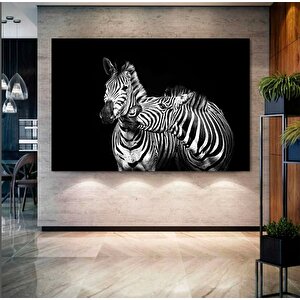 Zebra Kanvas; Zebra Duvar Sanatı; Zebra Posteri; Zebra Baskısı; Hayvan Duvar Sanatı; Hayvan Kanvas;
