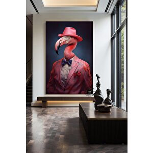 Flamingo Duvar Sanatı; Tropikal Dekor