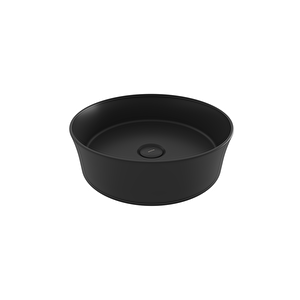 Sottile Slim Çanak Lavabo 38 Cm Mat Siyah 1478-004-0125