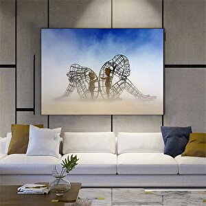 İç Çocuk Kanvas; Parlayan Heykel; Soyut İnsan Formu