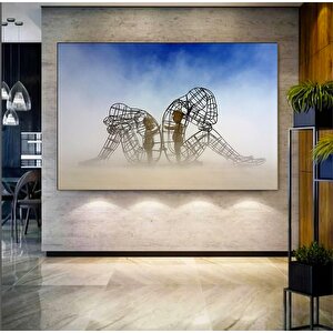 İç Çocuk Kanvas; Parlayan Heykel; Soyut İnsan Formu