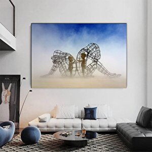 İç Çocuk Kanvas; Parlayan Heykel; Soyut İnsan Formu