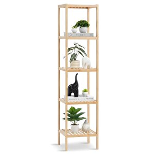 Bambu 5 Raflı Çok Amaçlı Organizer Mutfak Rafı Banyo Düzenleyici Raf Mio-002