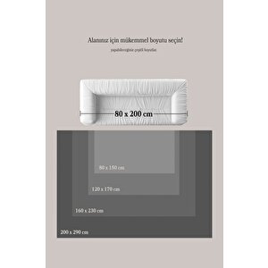 Yumuşak Peluş Tüylü İskandinav Desenli Kabarık Bukleli Bej Renkli Halı