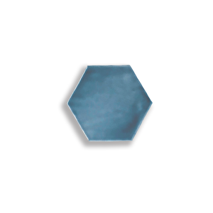 Artisan Hexagon 15x17 / 6"  Ocean Glossy Duvar Karosu