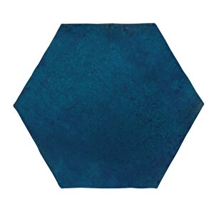 Art Mosaic Antic Hexagon 15x17 / 6"  Navy Glossy Duvar Karosu