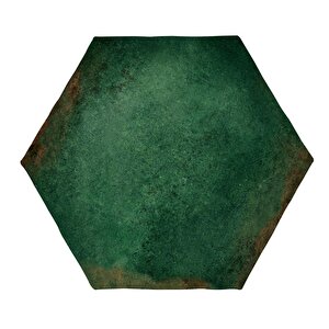 Art Mosaic Antic Hexagon 15x17 / 6"  Moss Glossy Duvar Karosu