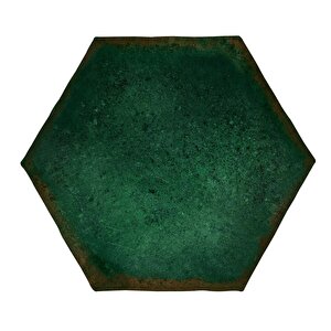 Art Mosaic Antic Hexagon 15x17 / 6"  Moss Glossy Duvar Karosu