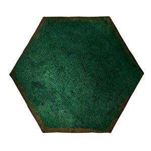 Art Mosaic Antic Hexagon 15x17 / 6"  Moss Glossy Duvar Karosu