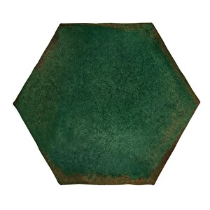 Art Mosaic Antic Hexagon 15x17 / 6"  Moss Glossy Duvar Karosu