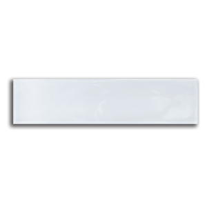 Bumpy 7,5x30 / 3"x12" White Glossy Duvar Karosu