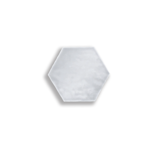 Artisan Hexagon 15x17 / 6"  Snow Glossy Duvar Karosu