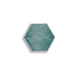 Artisan Hexagon 15x17 / 6"  Verde Glossy Duvar Karosu