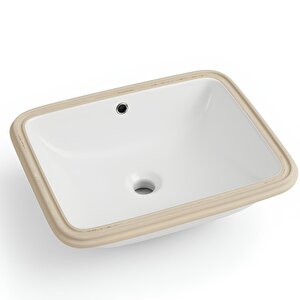 Hilton Kare Tezgâh Altı Lavabo 41x52 Cm 5027