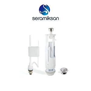 Seramiksan Bold Antrasit Kanalsız Duvara Sıfır Klozet Takımı A091030h, Bold Antrasit Duroplast Yavaş Kapak