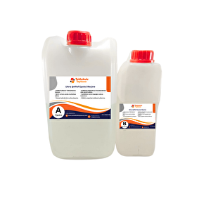 Şeffaf Epoksi Reçine Hobi Seti  (15 Kg)