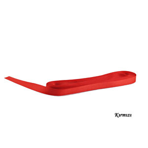 Grogren  Kurdele 1 Cm Yerli (10 Metre)  Kırmızı