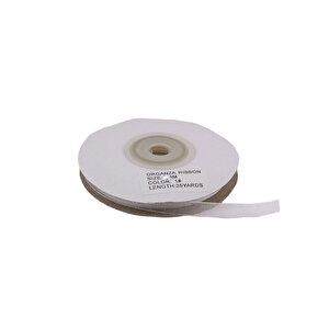 Organze Kurdele 20 Mm (22 Metre)  Gümüş