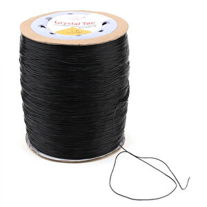 Esnek Misina İp 1 Mm (500 Metre)  Siyah