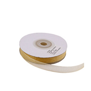 Organze Kurdele 10 Mm (22 Metre)  Gold