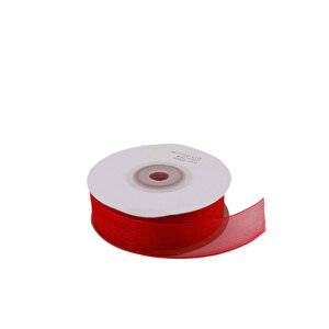Organze Kurdele 30 Mm (22 Metre)  Kırmızı