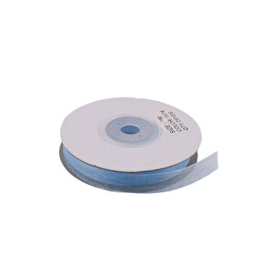 Organze Kurdele 10 Mm (22 Metre)  Mavi