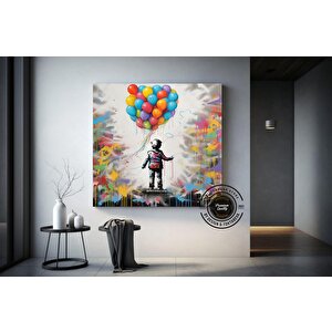 Grafiti Duvar Sanatı Baskısı; Sokak Sanatı