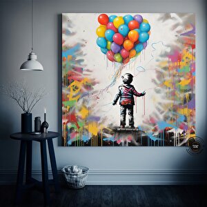 Grafiti Duvar Sanatı Baskısı; Sokak Sanatı