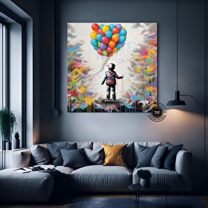 Grafiti Duvar Sanatı Baskısı; Sokak Sanatı