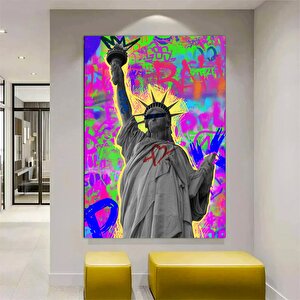 Grafiti Kanvas Baskı, Grafiti Sanat Baskısı, Soyut Sanat Baskısı, Sokak Sanatı Kanvası