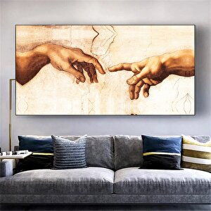 Hand Graffiti Canvas, Graffiti Painting, Lovers Holding Hands Canvas Print 40x80 cm