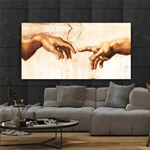 Hand Graffiti Canvas, Graffiti Painting, Lovers Holding Hands Canvas Print