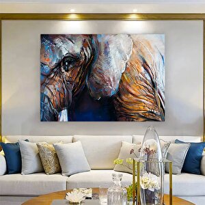 Modern Print Graffiti Art Abstract Elephant Canvas Painting Street Colorful Animals Picture For Home 50x70 cm