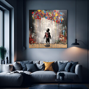 Modern Sokak Sanatı | Orijinal Graffiti | Soyut Kanvas Resim