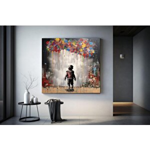 Modern Sokak Sanatı | Orijinal Graffiti | Soyut Kanvas Resim