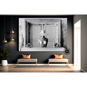 Banksy, Banksy Duvar Sanatı, Banksy Kanvas, Banksy Sokak Sanatı, Graffiti Kanvas, Banksy Stili 20x30 cm