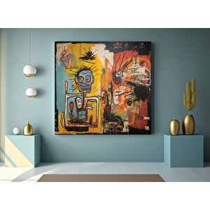 Modern Sokak Sanatı; Orijinal Graffiti Sanatı; Benzersiz Soyut Kanvas Resimleri; Soyut Graffiti Sana