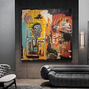 Modern Sokak Sanatı; Orijinal Graffiti Sanatı; Benzersiz Soyut Kanvas Resimleri; Soyut Graffiti Sana