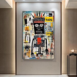 Modern Sokak Sanatı; Orijinal Graffiti; Benzersiz Soyut Kanvas Resimler; Renkli Tablo; Asmaya Hazır